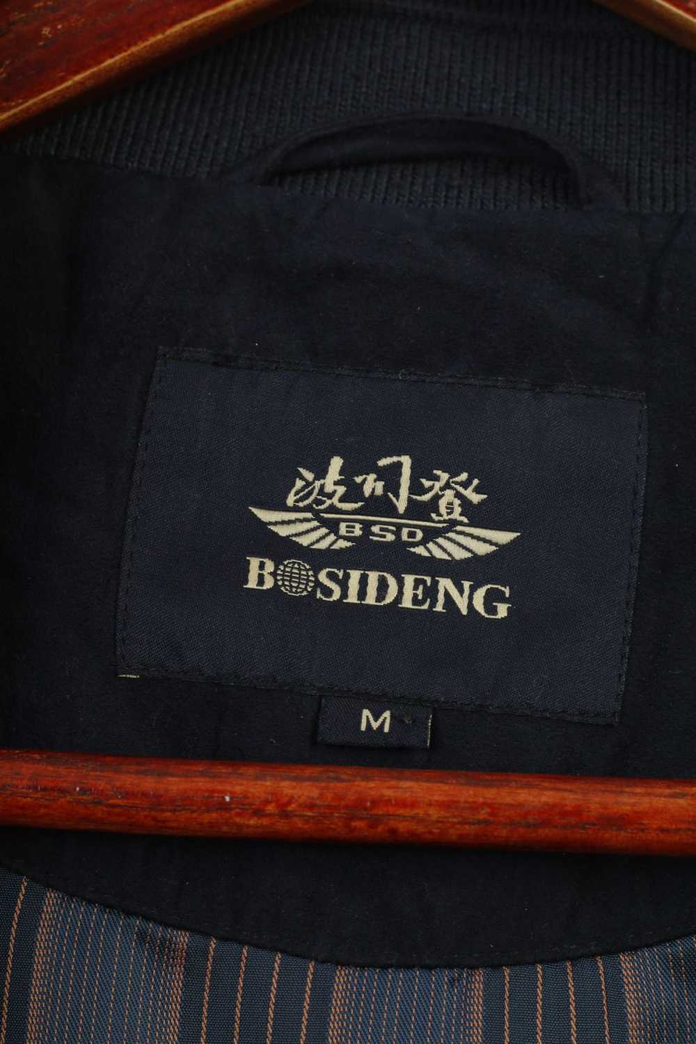 Vintage Bosideng Men M Bomber Jacket Navy Lightwe… - image 5