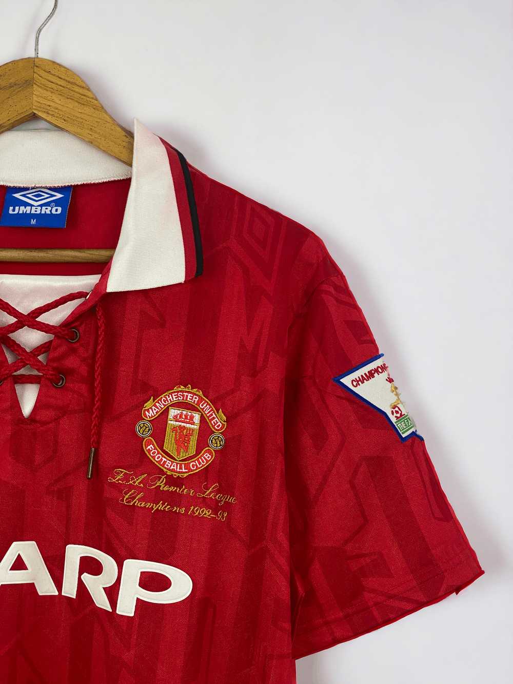 Manchester United × Soccer Jersey × Umbro Vintage… - image 10
