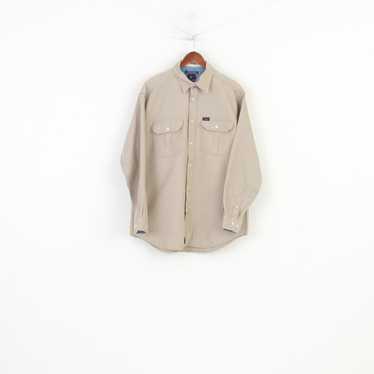 Tommy Jeans Tommy Jeans Men M Casual Shirt Beige V