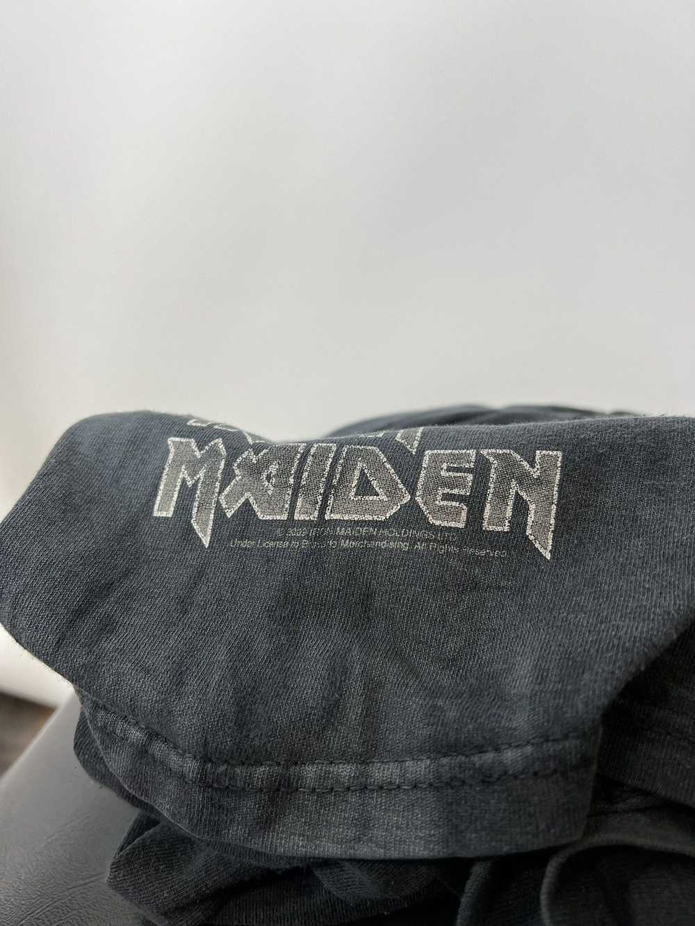 Iron Maiden × Rock Tees × Vintage Iron Maiden men… - image 4