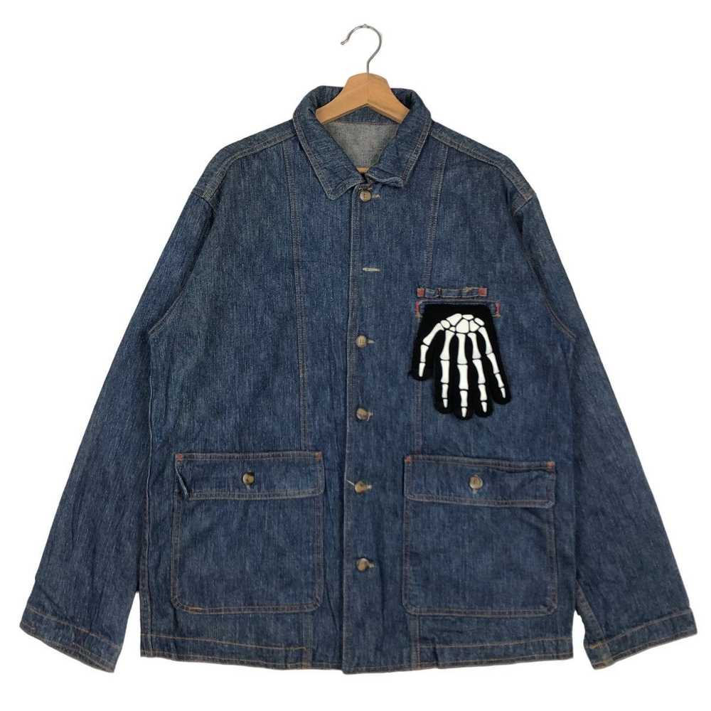 Denim Jacket × Japanese Brand × Sugar Cane 🔥90’s… - image 2