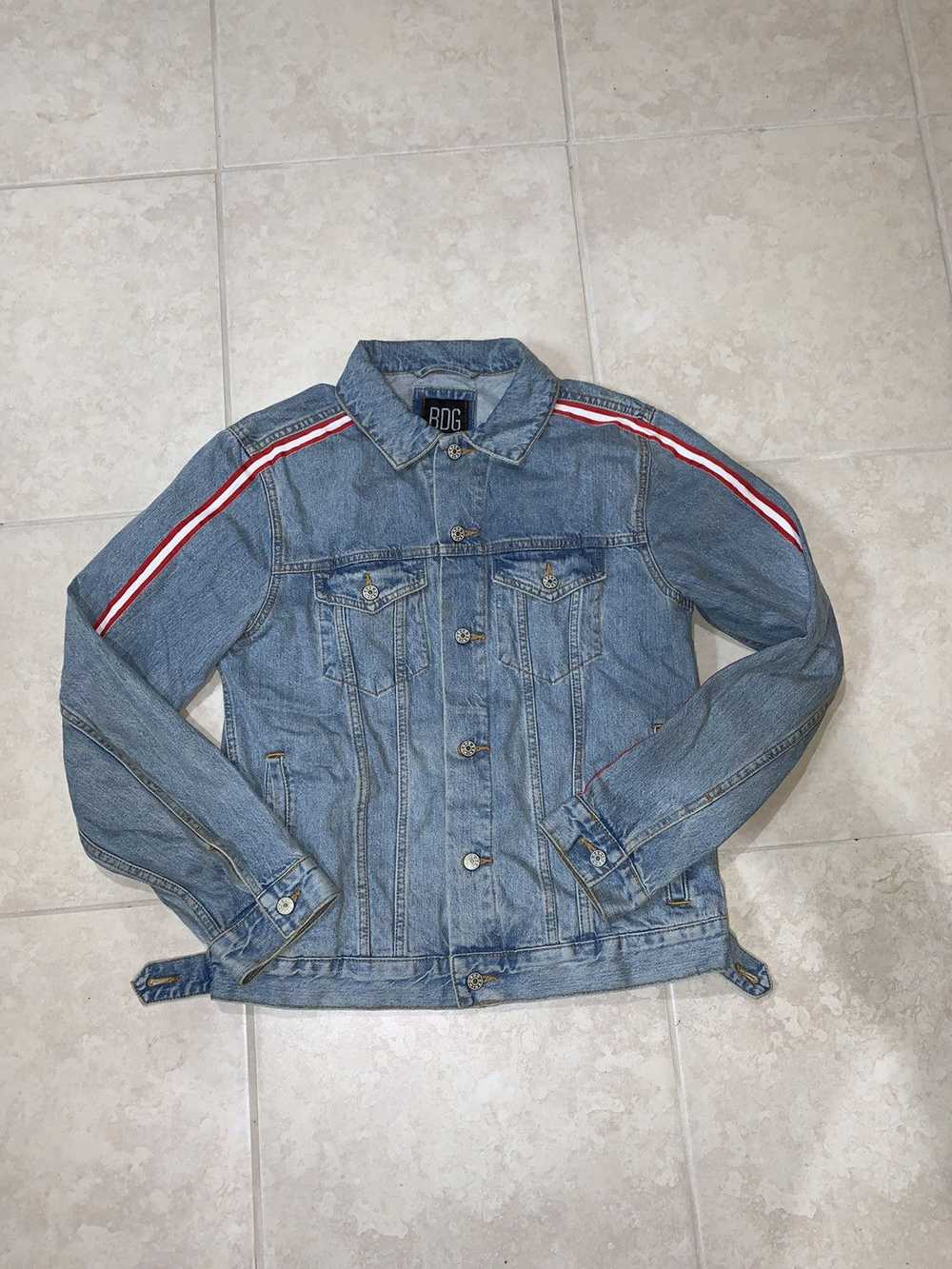 Bdg × Urban Outfitters BDG Pinstripe Denim Jacket - image 1