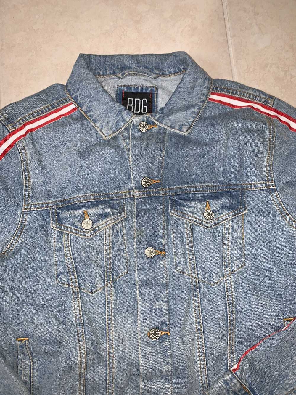 Bdg × Urban Outfitters BDG Pinstripe Denim Jacket - image 2
