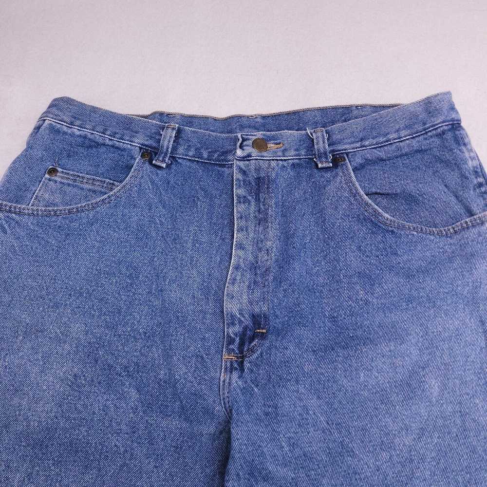 Wrangler Wrangler Button Denim Medium Wash Jeans … - image 2
