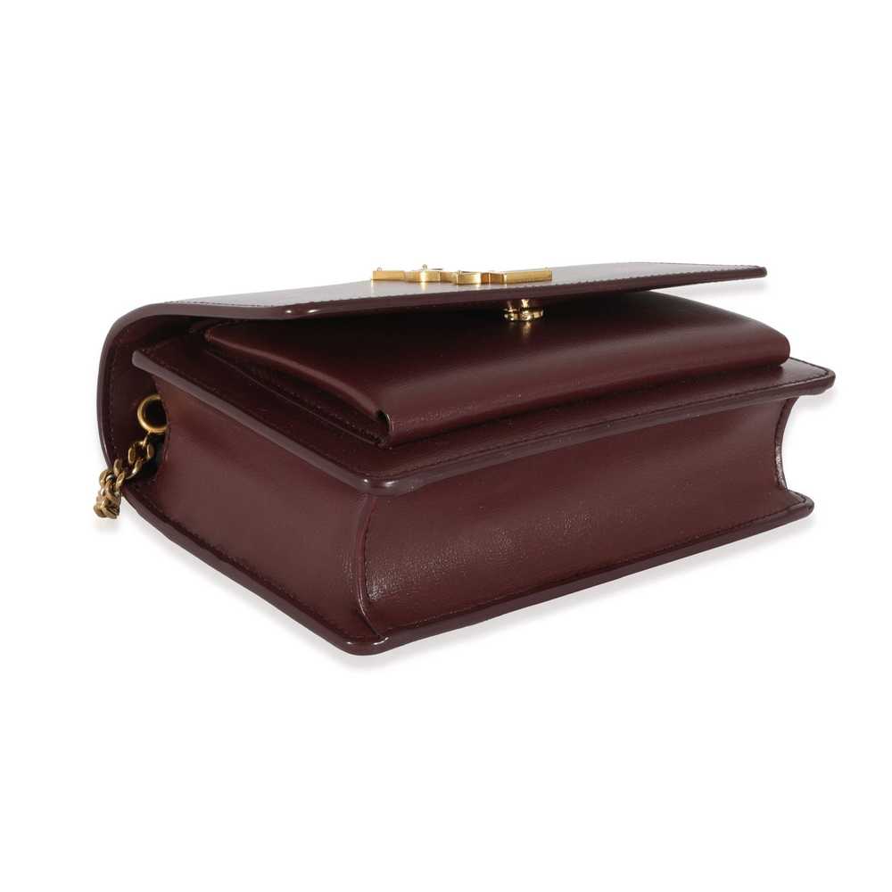 Yves Saint Laurent Saint Laurent Burgundy Leather… - image 6