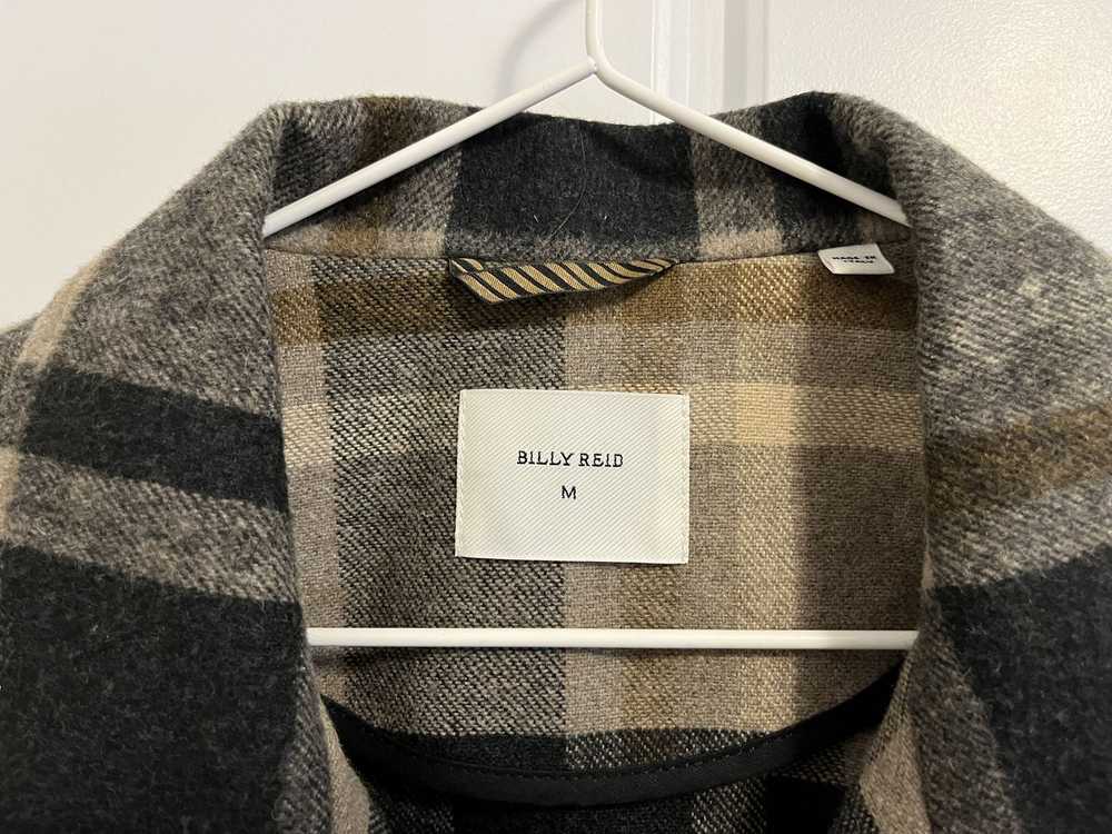 Billy Reid Plaid Mo Shirt Jacket - image 2