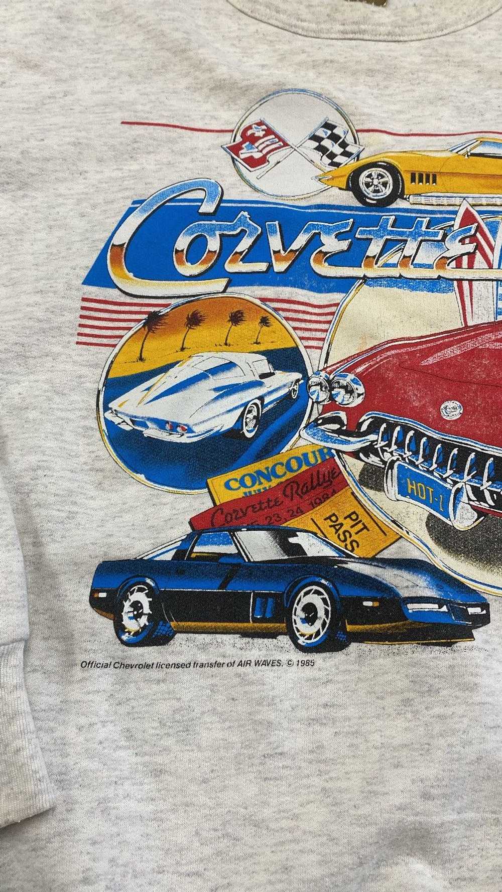 Vintage Vintage 1985 Corvette Crewneck - image 3