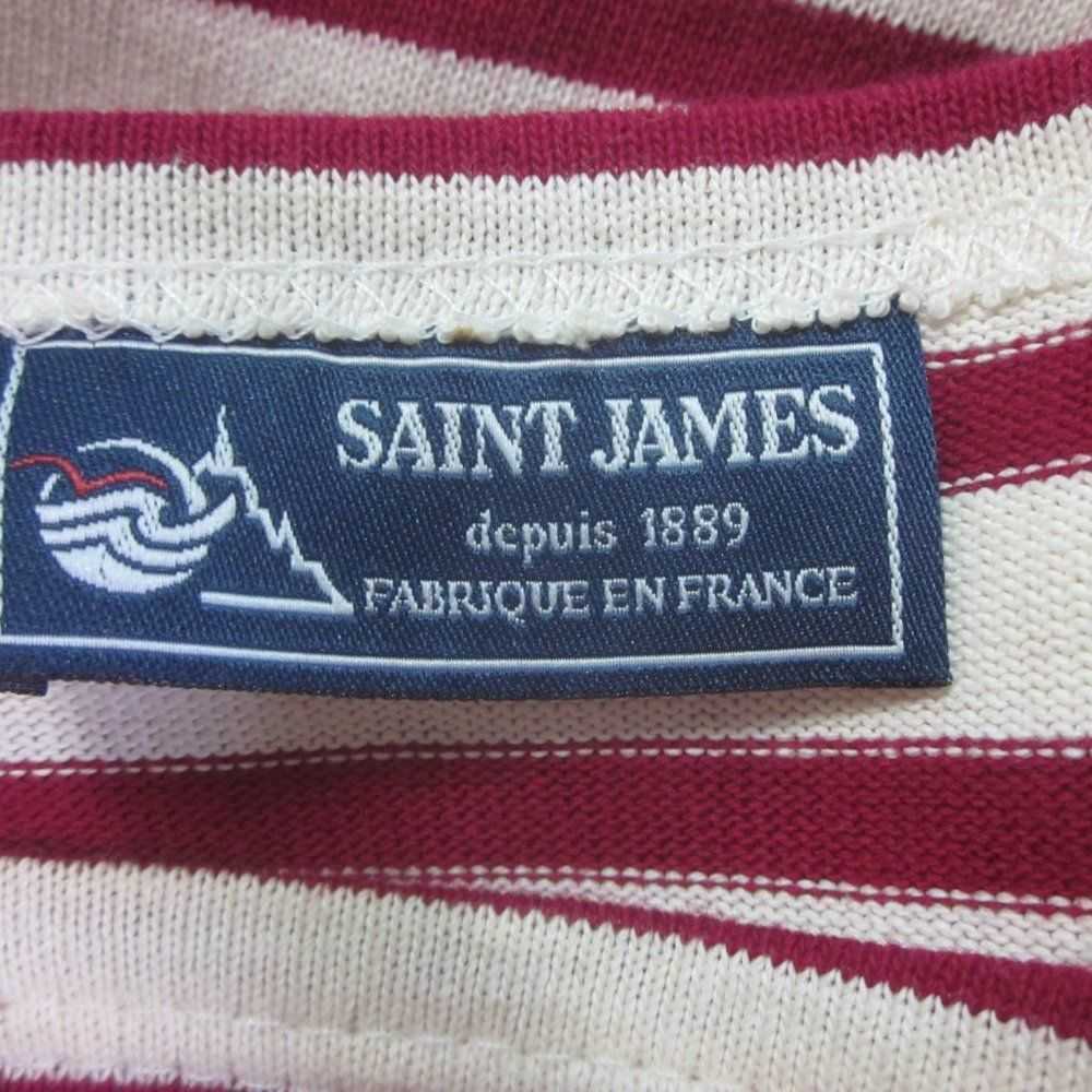Saint James Saint James Red & Cream Nautical Stri… - image 2