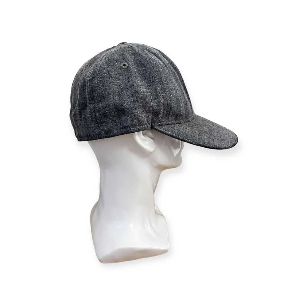 Other Man's Grey Fitted Embroidered Baseball Hat - image 3