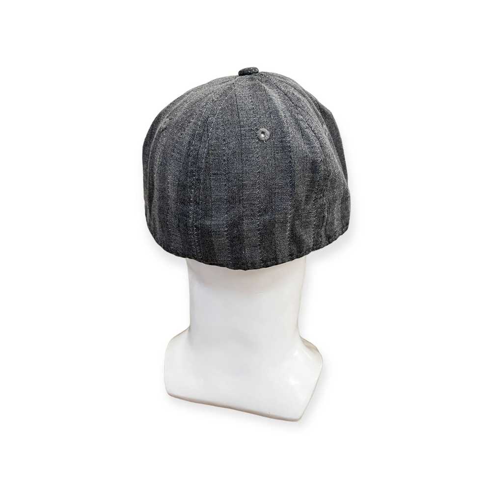 Other Man's Grey Fitted Embroidered Baseball Hat - image 4