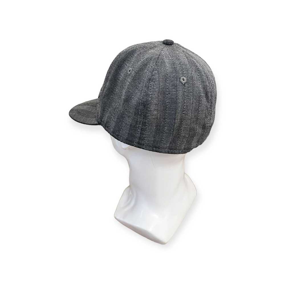 Other Man's Grey Fitted Embroidered Baseball Hat - image 5