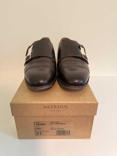 Meermin Meermin Double Monk Dark Brown Calf UK9