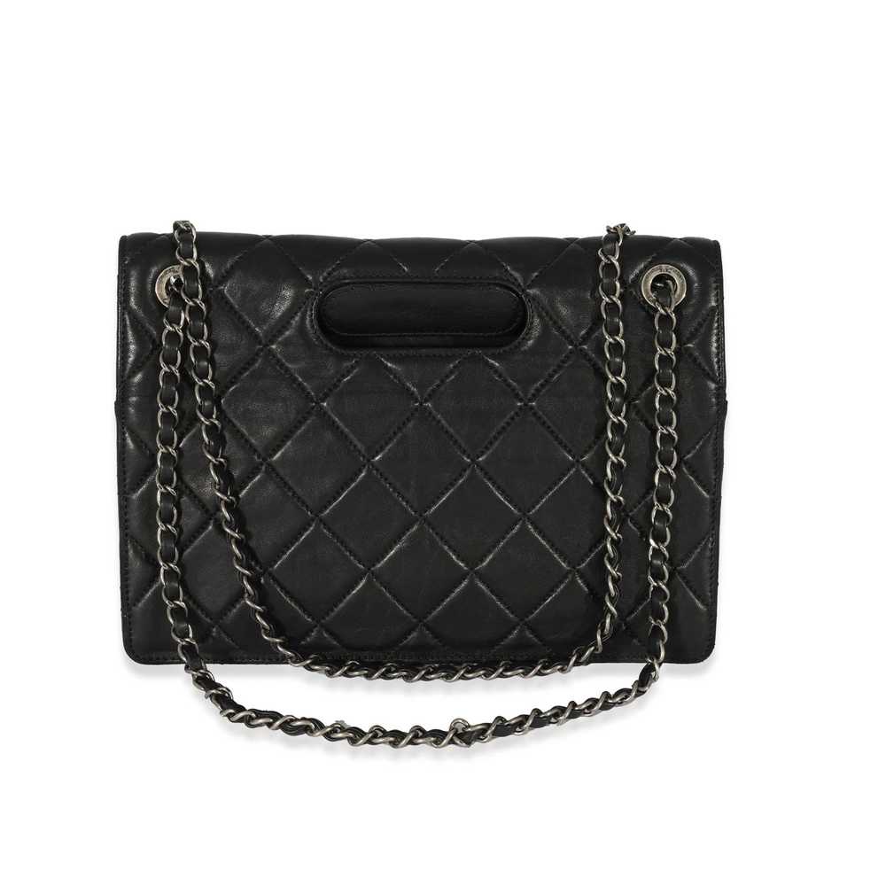 Chanel Chanel Black Leather Paris Byzance Reissue… - image 2