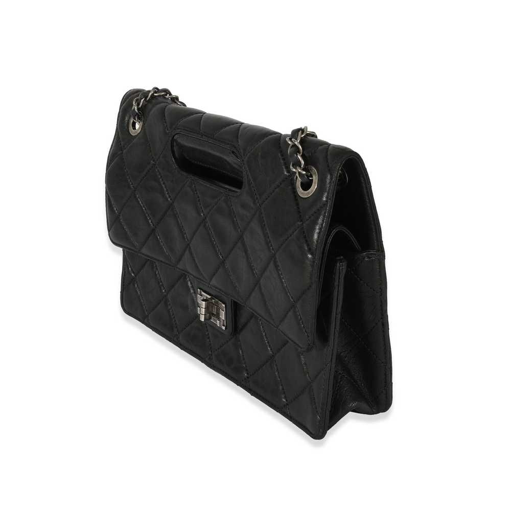 Chanel Chanel Black Leather Paris Byzance Reissue… - image 3