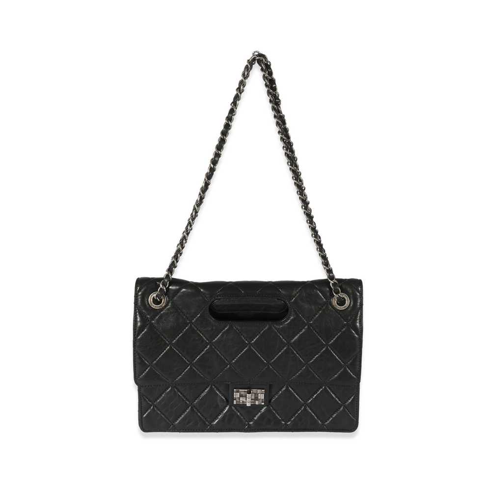 Chanel Chanel Black Leather Paris Byzance Reissue… - image 4
