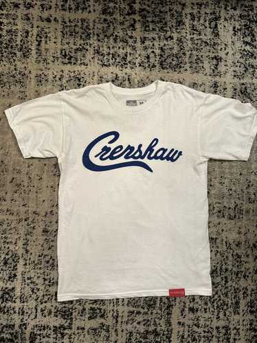 Crenshaw White and Blue Crenshaw SS Tee