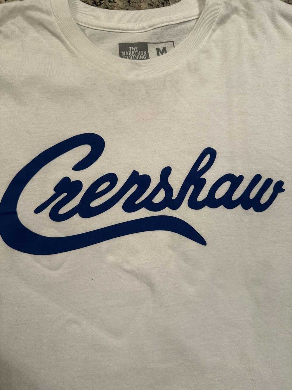 Crenshaw White and Blue Crenshaw SS Tee - image 4