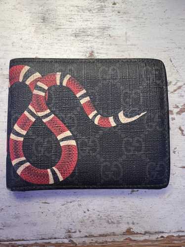 Designer × Gucci × Vintage Gucci King Snake Wallet