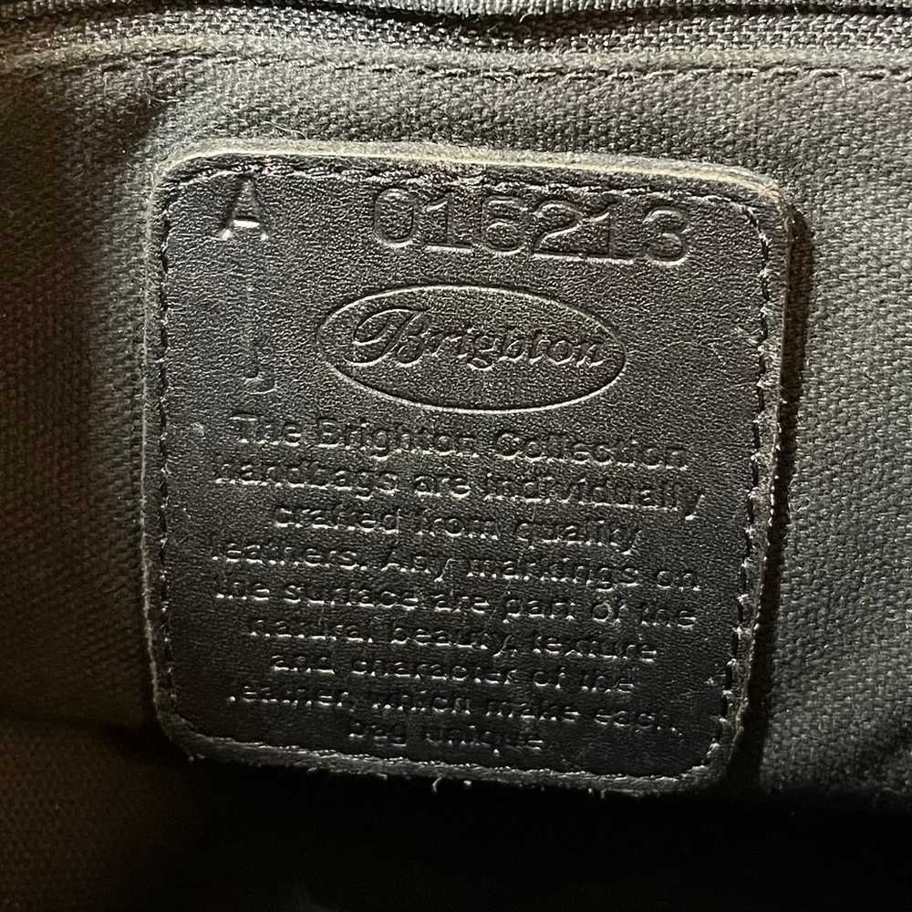 Vintage Brighton leather crossbody or shoulder ba… - image 8