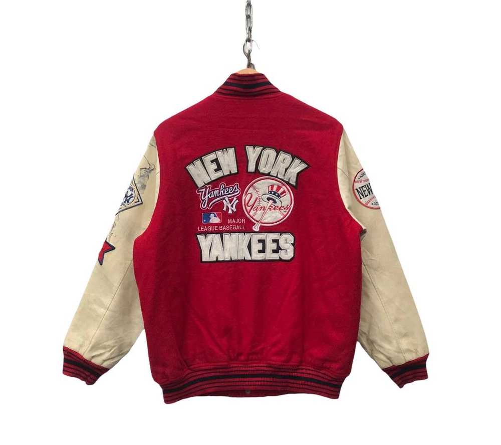 New York Yankees × Varsity Jacket × Vintage Vinta… - image 1