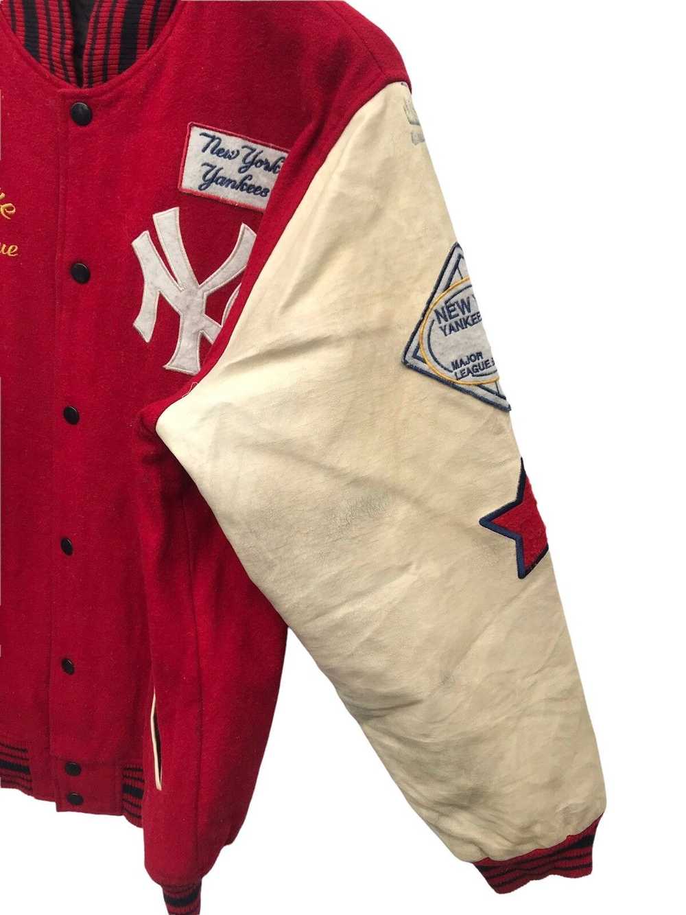 New York Yankees × Varsity Jacket × Vintage Vinta… - image 7
