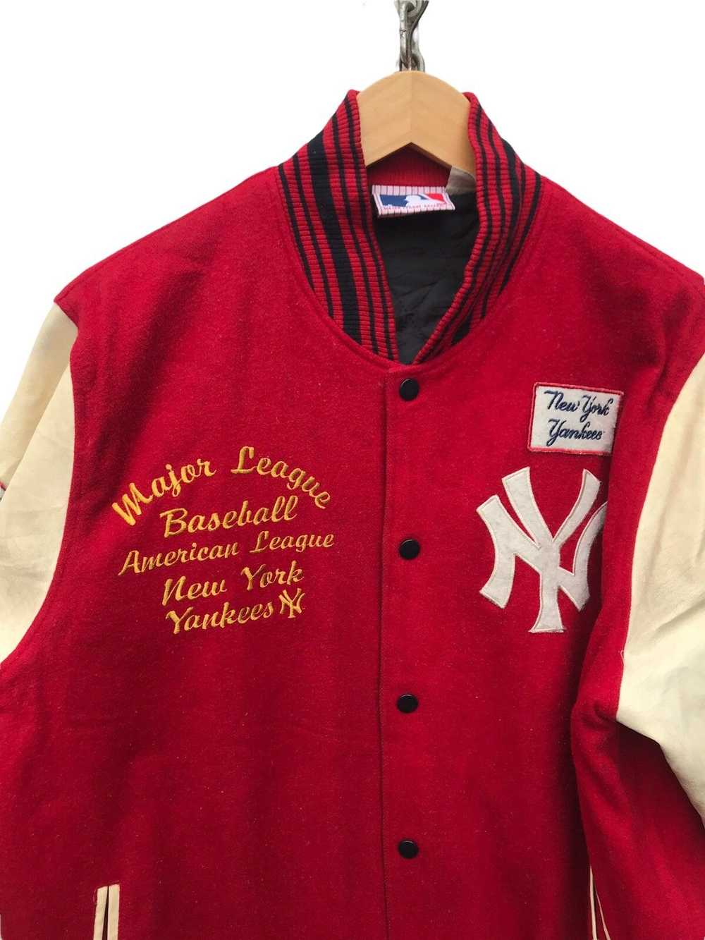 New York Yankees × Varsity Jacket × Vintage Vinta… - image 8
