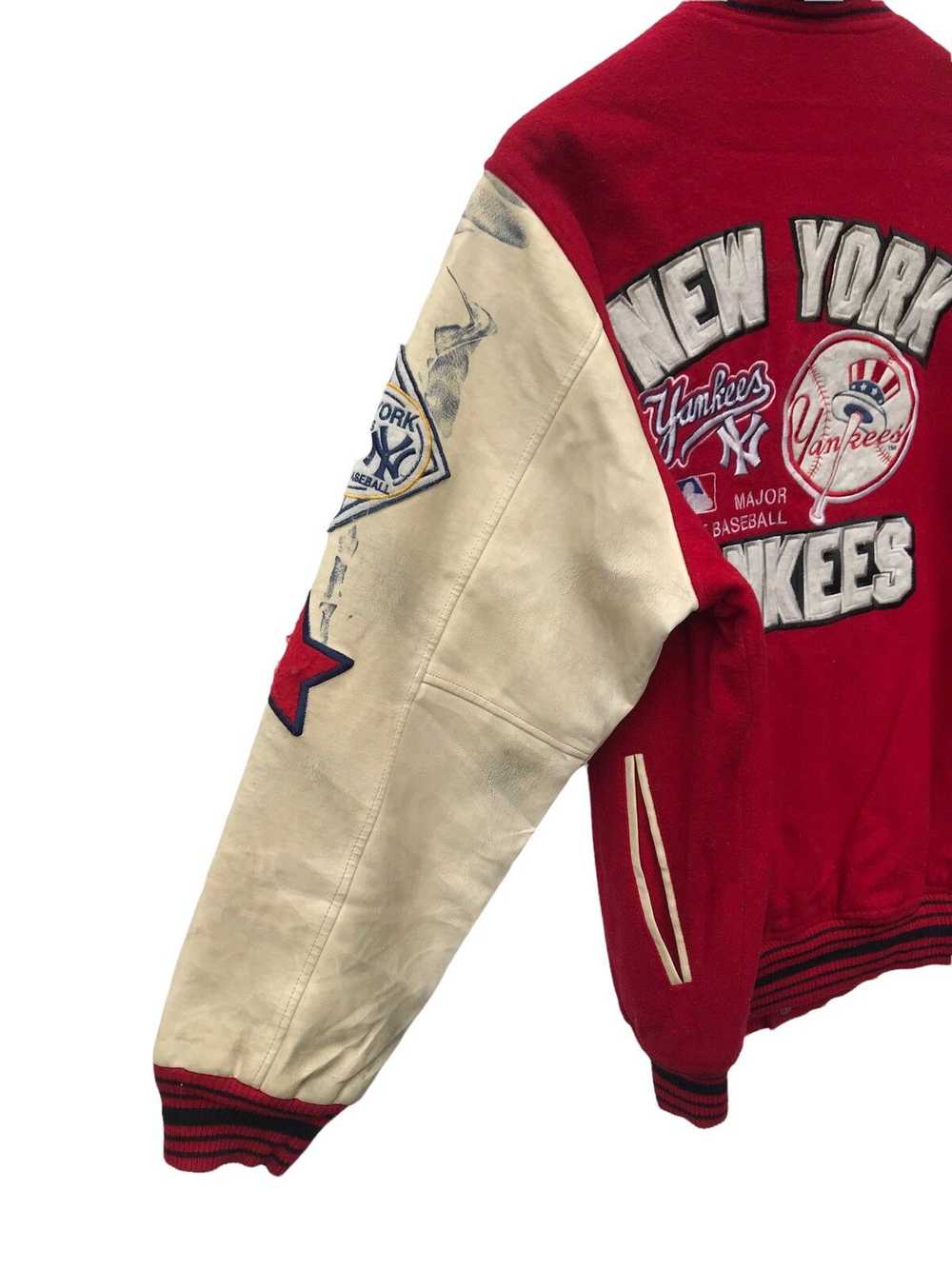 New York Yankees × Varsity Jacket × Vintage Vinta… - image 9