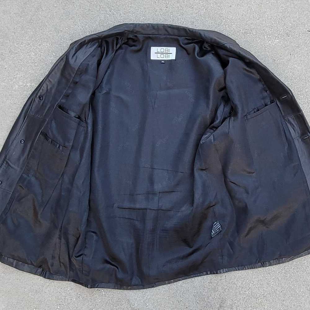 The Unbranded Brand Vtg Lobi Lobi Leather Jacket - image 3