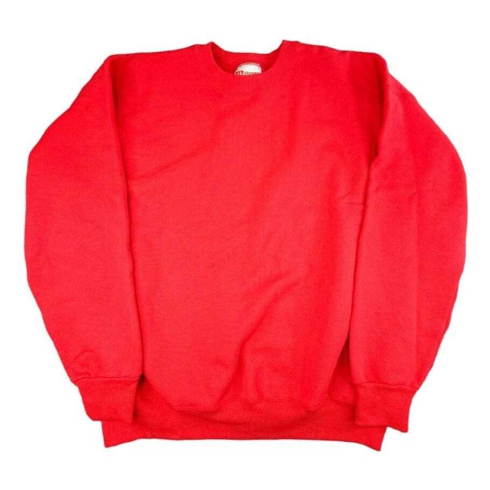Vintage Vintage Hanes Blank Sweatshirt Mens Size … - image 1