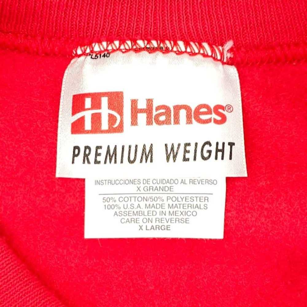 Vintage Vintage Hanes Blank Sweatshirt Mens Size … - image 3