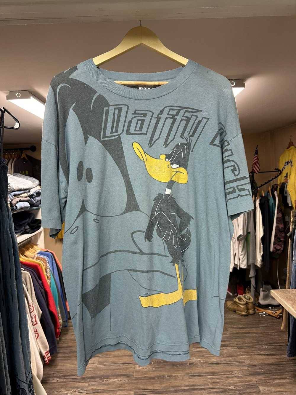 Vintage 90s Vintage Daffy Duck Graphic T-Shirt - image 1