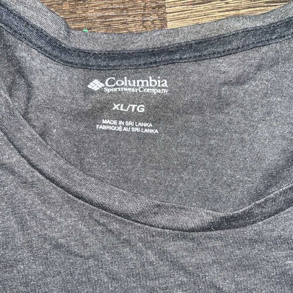 Columbia Columbia Sportswear Gray T-Shirt Extra L… - image 3