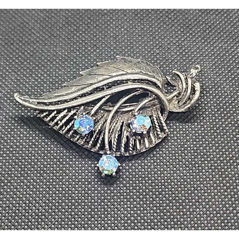 & Other Stories Vintage Silver Tone Brooch pin Wi… - image 2