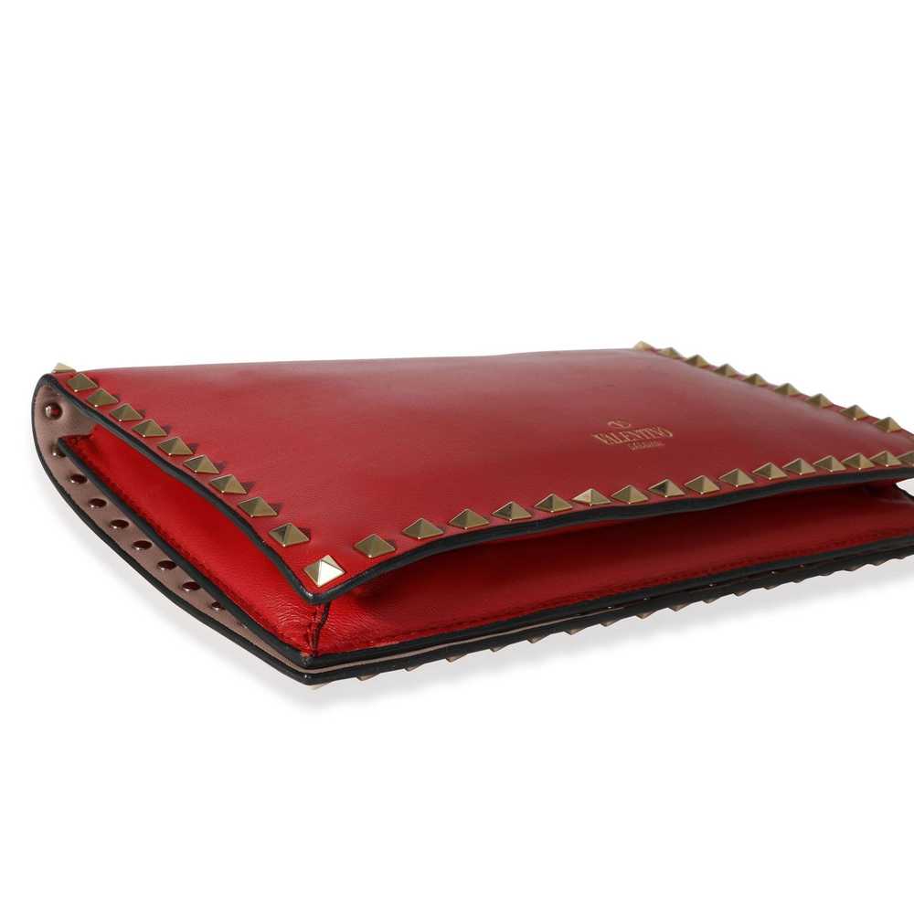 Valentino Valentino Red Nappa Leather Rockstud Wr… - image 6