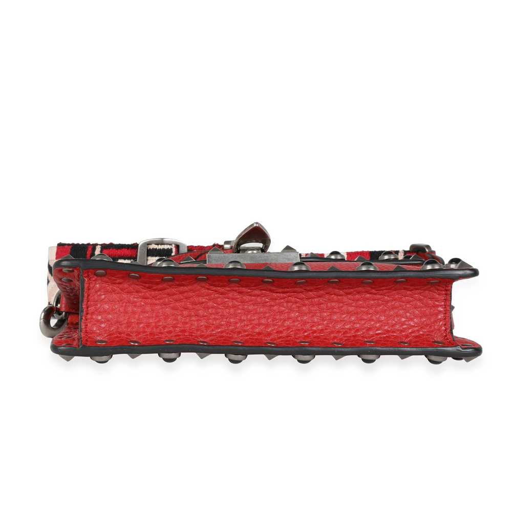 Valentino Valentino Red Calfskin Small Guitar Str… - image 6