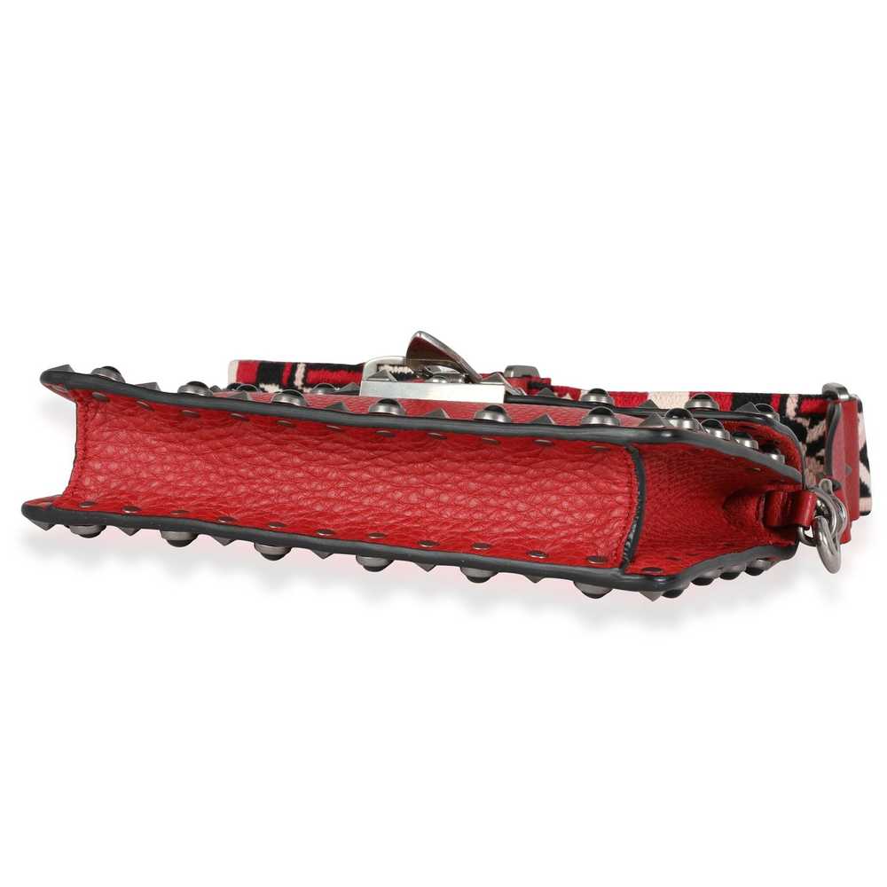 Valentino Valentino Red Calfskin Small Guitar Str… - image 7