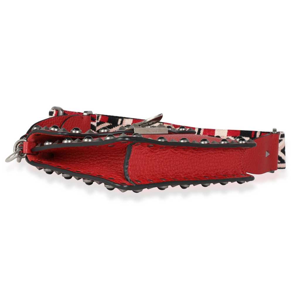 Valentino Valentino Red Calfskin Small Guitar Str… - image 8