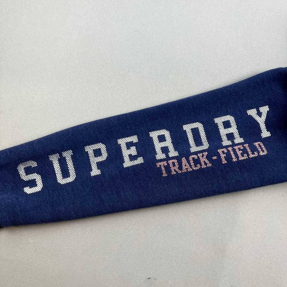 Superdry Superdry Hoodie Sweatshirt 10 Blue Track… - image 5