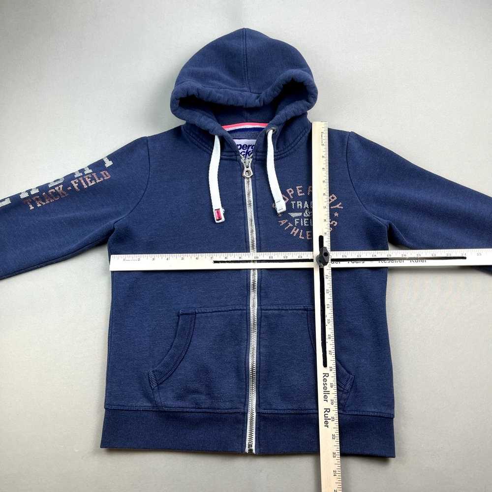 Superdry Superdry Hoodie Sweatshirt 10 Blue Track… - image 7