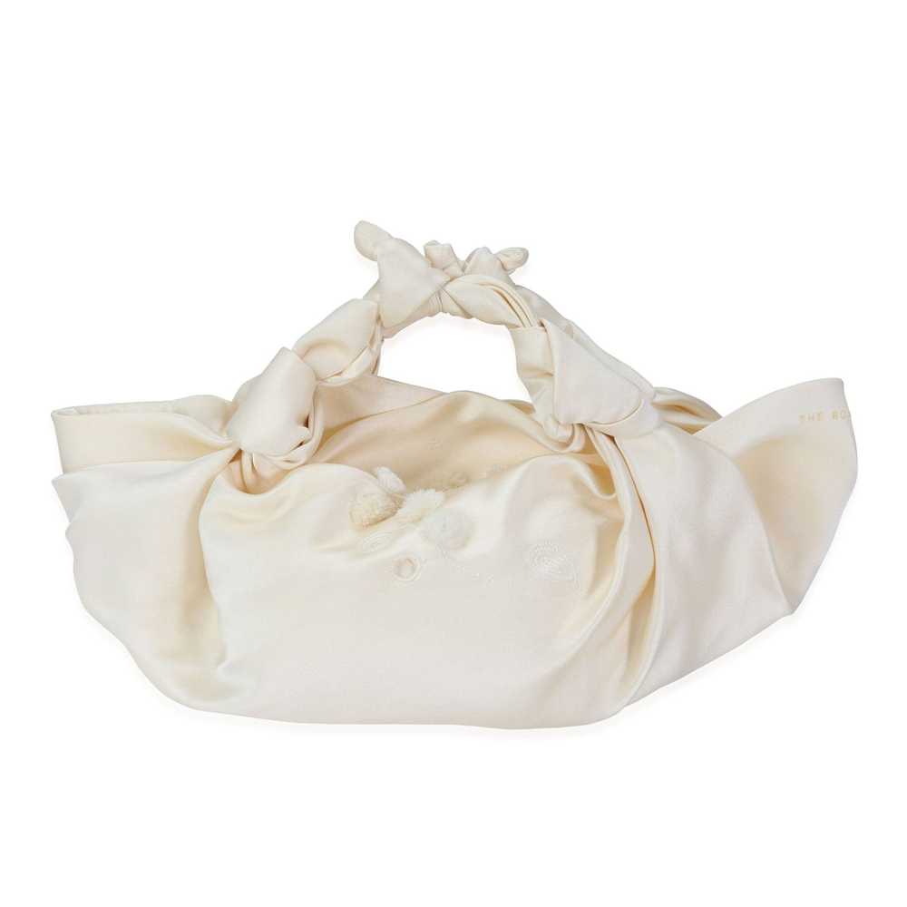 The Row The Row Pearl Satin Small Ascot Bag - image 1