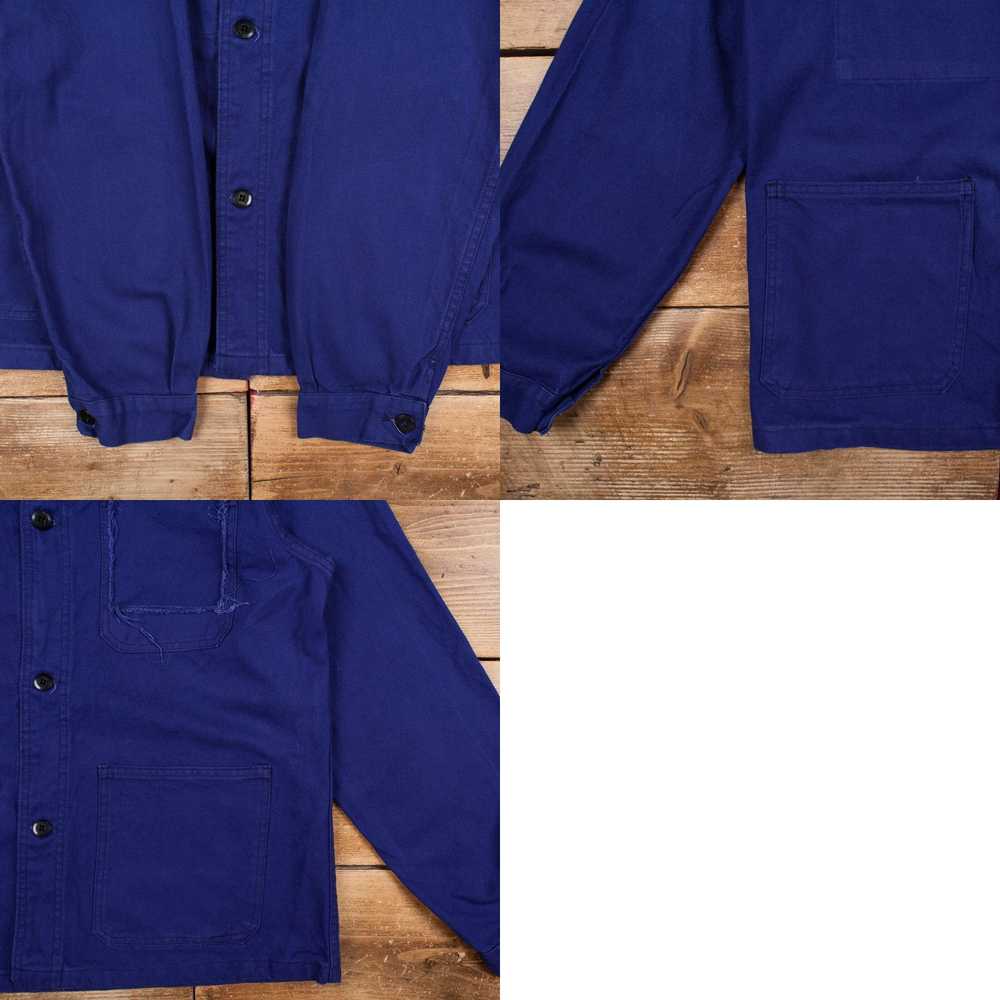Vintage Vintage French Workwear Jacket M Distress… - image 4