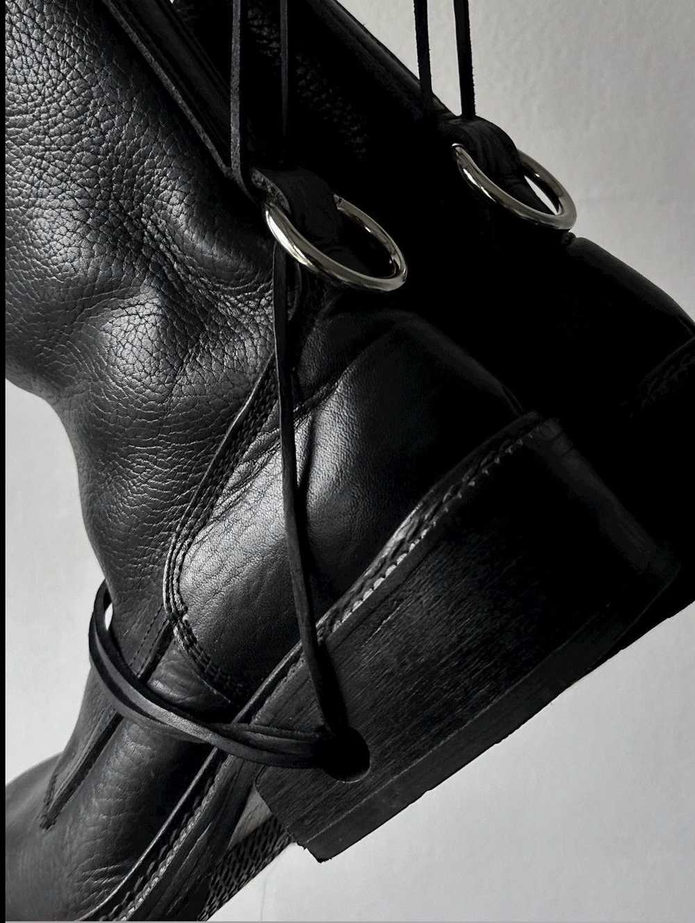 Dirk Bikkembergs Dirk Bikkembergs Pebbled Leather… - image 2