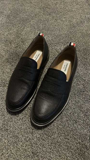 Thom Browne Rare Thom Browne Leather Penny Loafers
