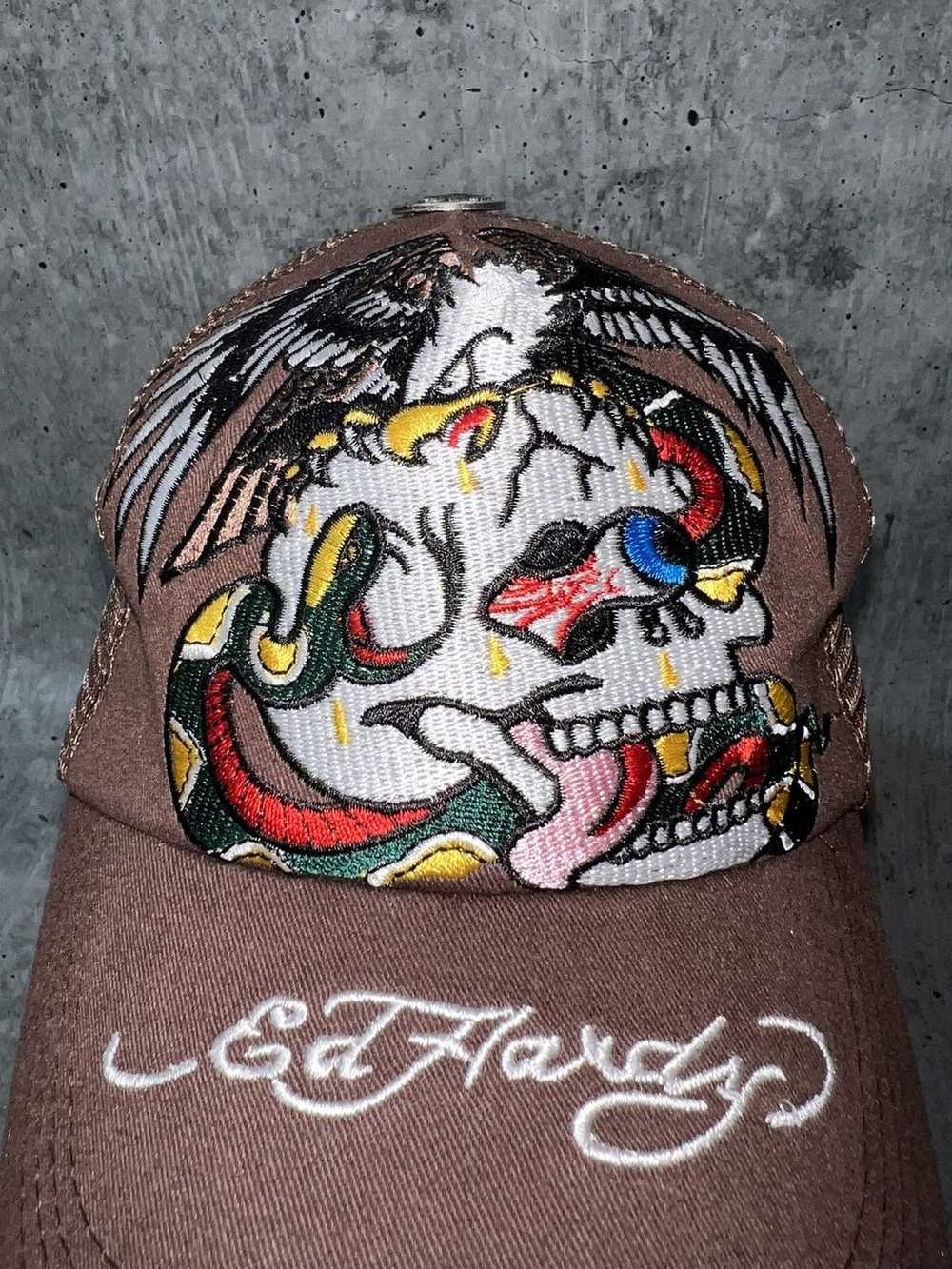 Ed Hardy × Streetwear × Vintage Vintage Y2K Ed Ha… - image 2