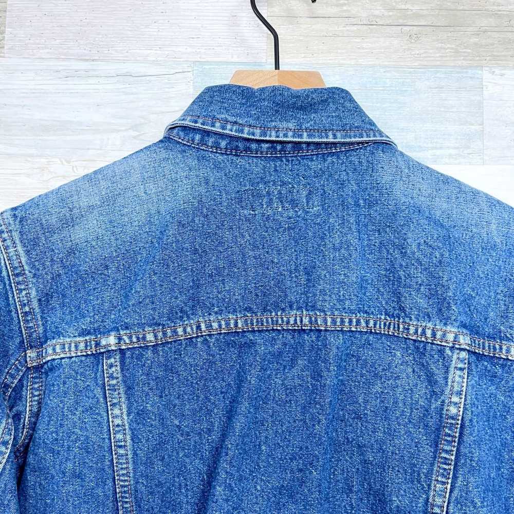 Izod IZOD Jeans Vintage 90s Denim Trucker Jacket … - image 4