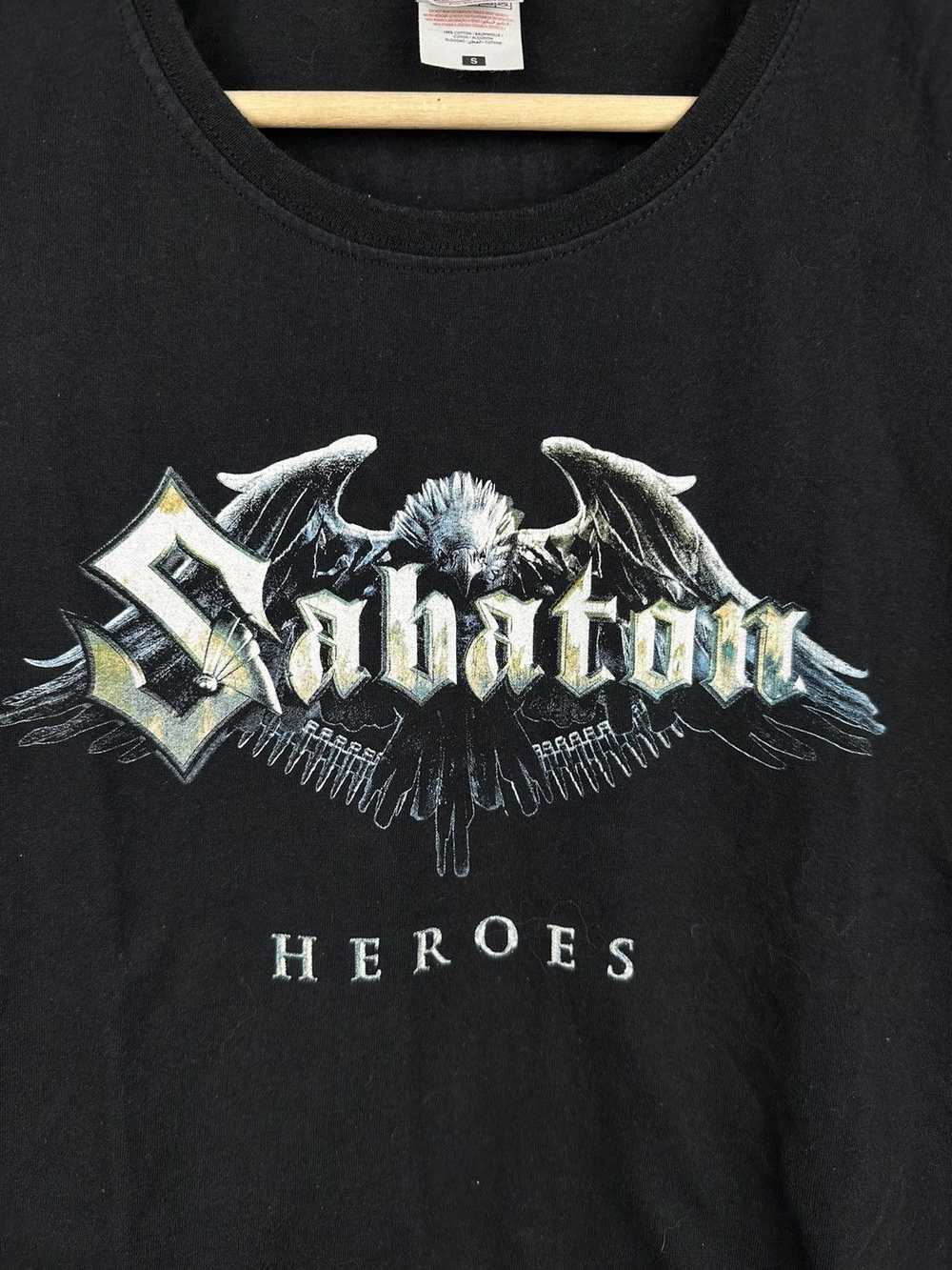 Band Tees × Fruit Of The Loom Sabaton Heroes wmns… - image 3