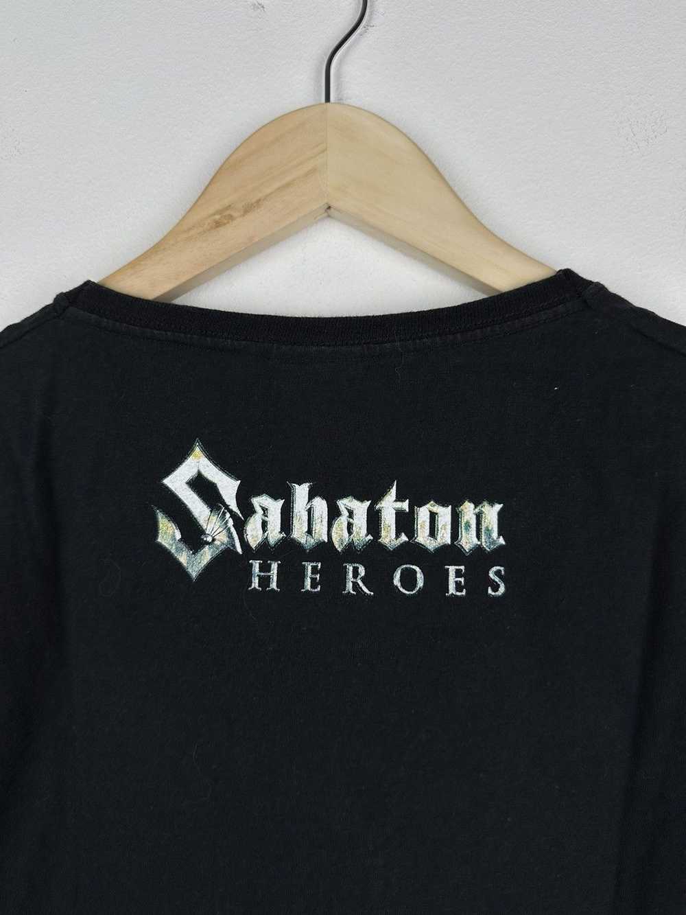 Band Tees × Fruit Of The Loom Sabaton Heroes wmns… - image 4