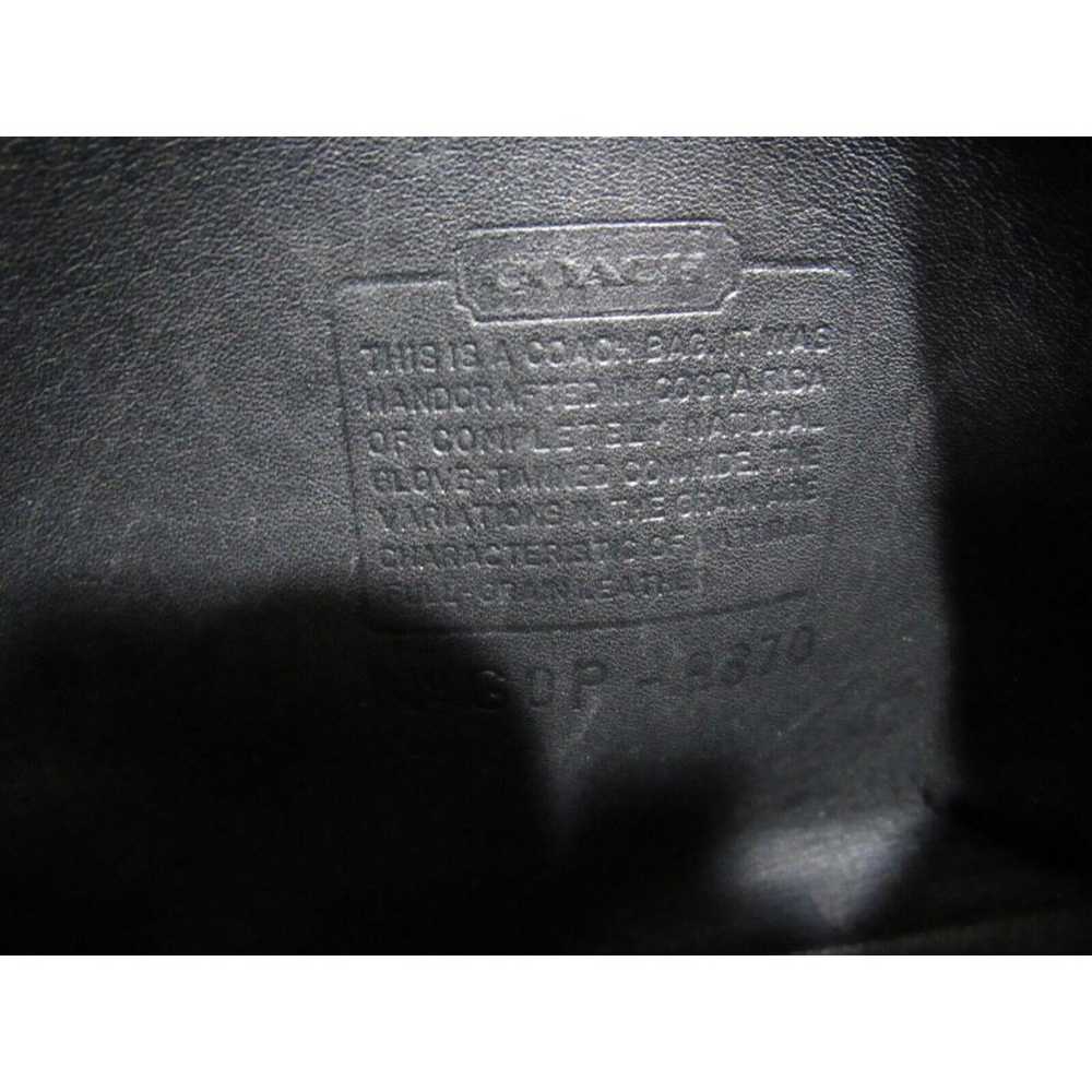 Coach Black Vintage Court Crossbody 9870 Leather … - image 6