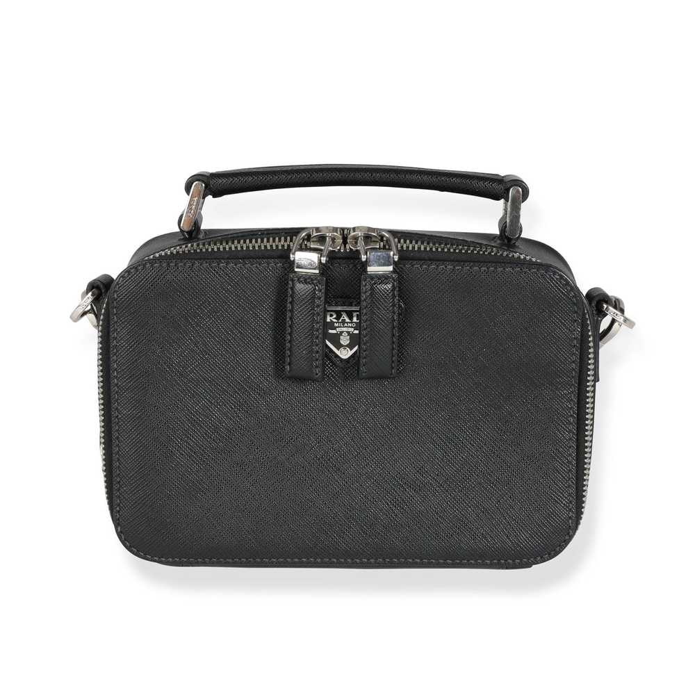 Prada Prada Black Saffiano Leather Brique CrossBo… - image 1