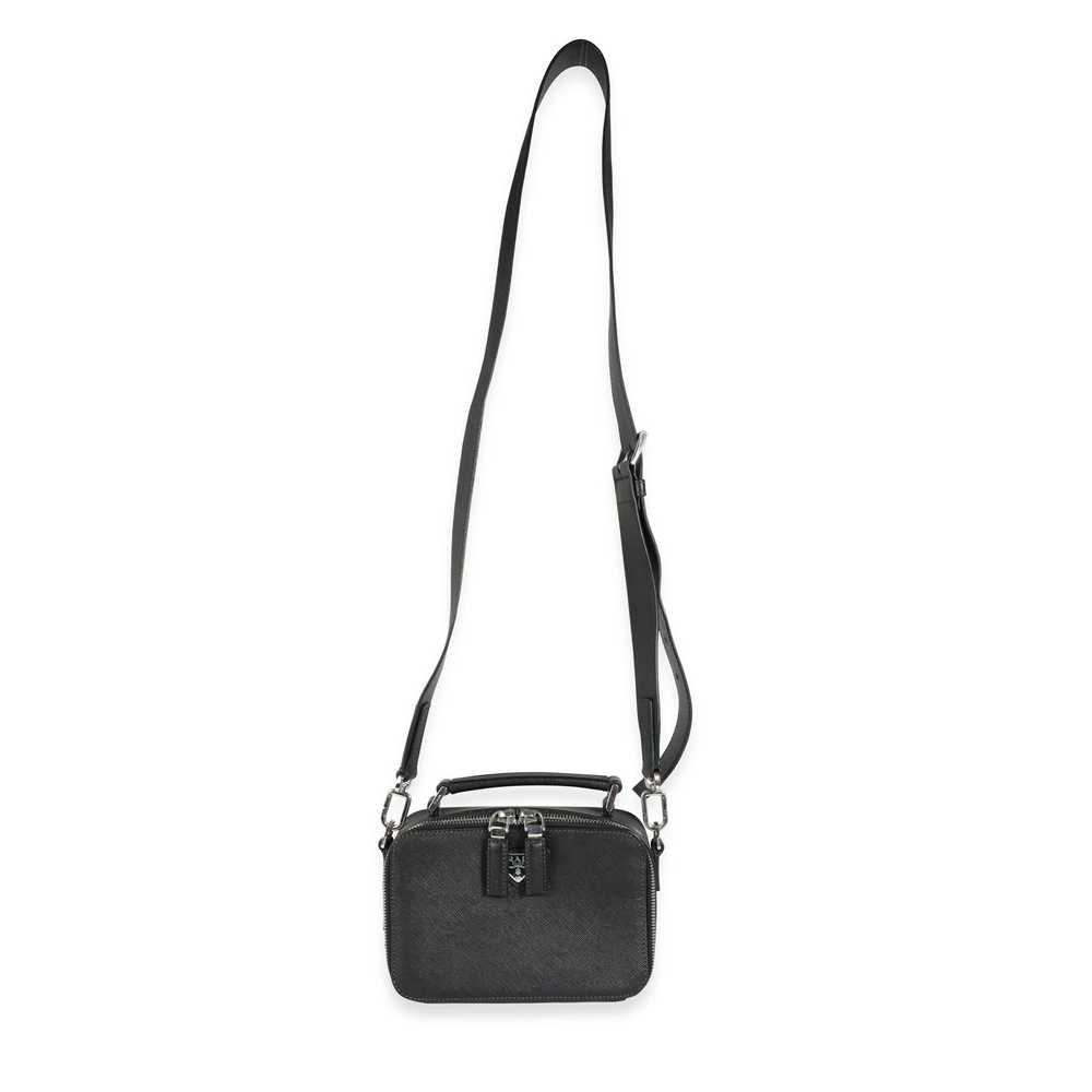 Prada Prada Black Saffiano Leather Brique CrossBo… - image 4